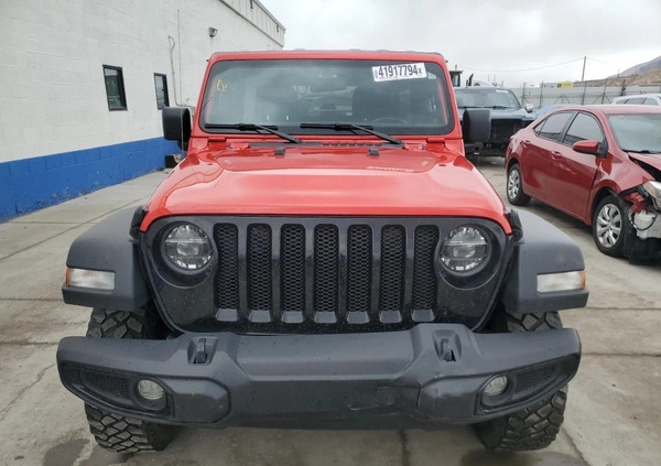 Jeep Wrangler cena 74000 przebieg: 65297, rok produkcji 2021 z Borne Sulinowo małe 67